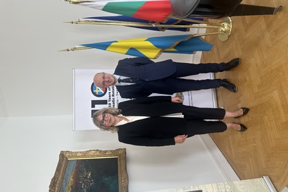 Посланик Светлана Стойчева-Етрополски проведе среща с председателя на Комисията по европейски въпроси в шведския парламент г-н Ерик Отосон